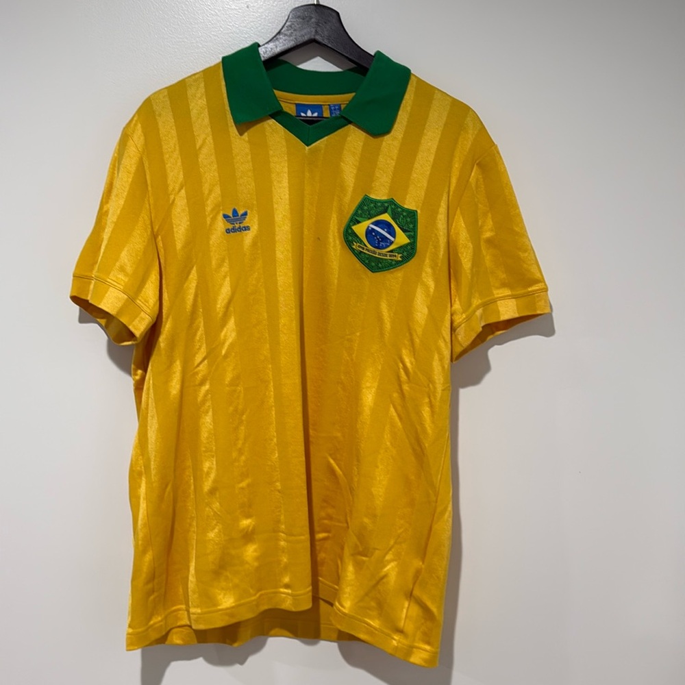 adidas Originals Men's Jersey in Yellow and Green